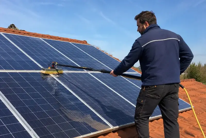 Nettoyage et entretien de panneaux solaires à Guesnain