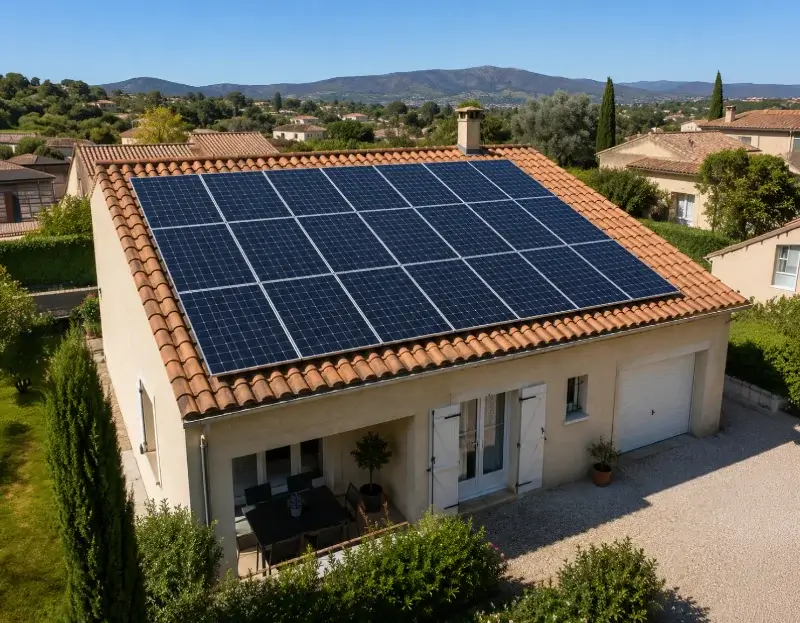 Prime à l'autoconsommation panneaux solaires Guesnain — aide financière de l'État